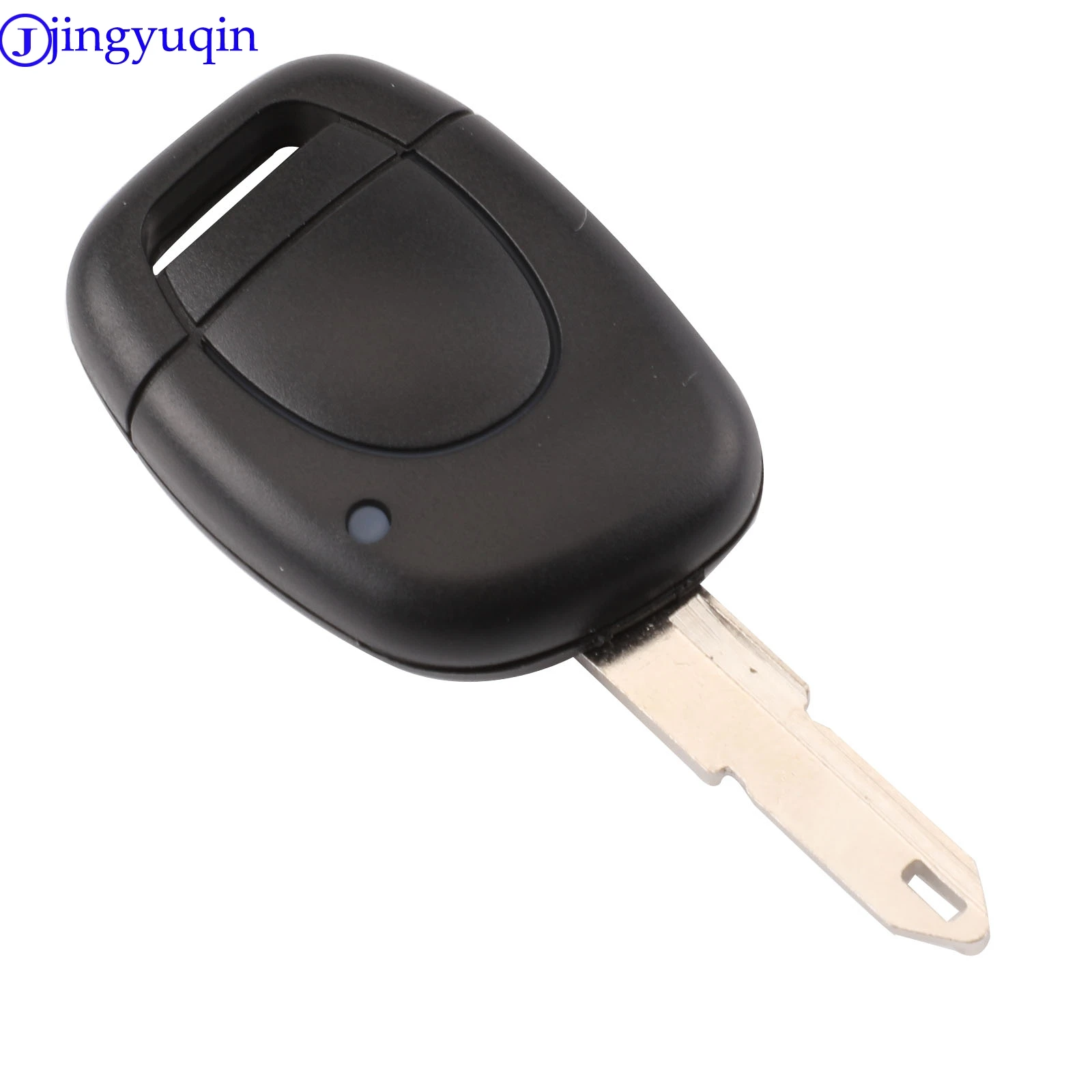 jingyuqin Remote Uncut Blade Key Shell Cover Case dla RENAULT Twingo Clio Kangoo 2005 Master 1-przyciskowy pilot zdalnego sterowania