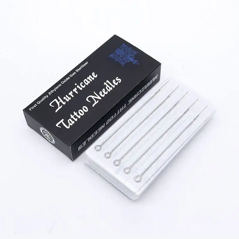 150pcs Tattoo Needles  1205M1  Assorted Sterilized Needle Microblading Manual Tatu Needle For Permanent Makeup Body Art