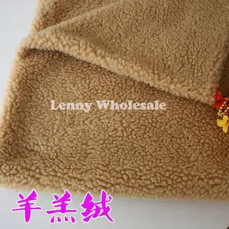 150*50cm sherpa fleece, Lamb fur fabric, polar fleece fabric plush cloth  liner lining cloth, plush fabric free shipping