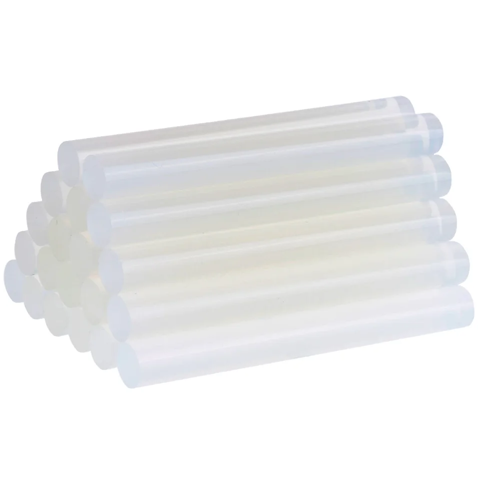 7mm x 100mm Hot Melt Gun Glue Sticks Plastic Transparent Sticks for Glue Gun Home Power Tool Accessories