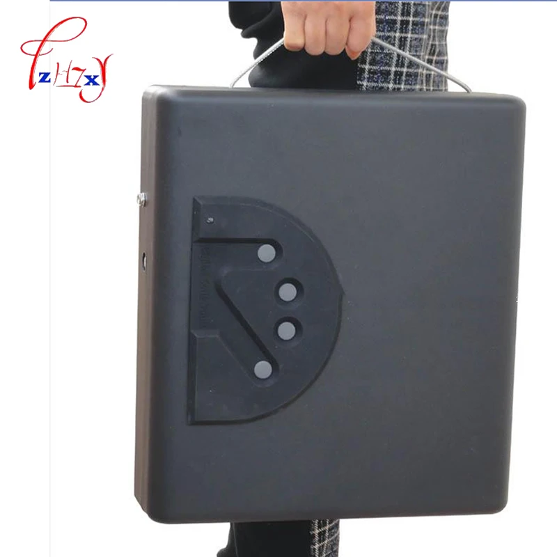 MD550 Fingerprint safe box four panel A4 file box,storage box  laptop computer, mobile phone money Confidential document box