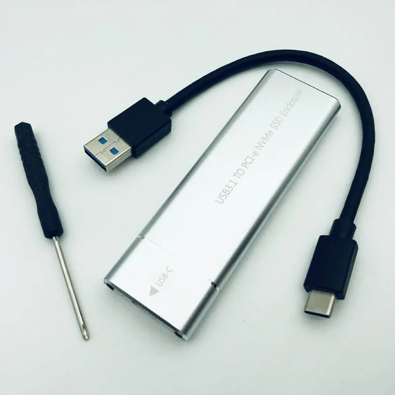 

Корпус для жесткого диска M.2 NVME, USB Type-C, H1111Z