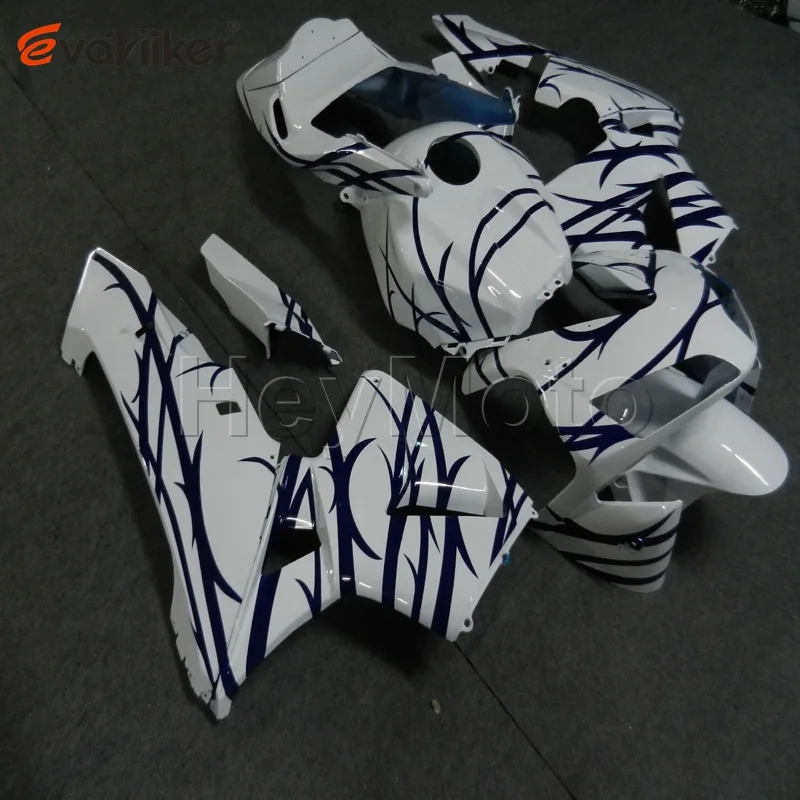 Customised color ABS fairing for CBR600RR 2003 2004 F5 white red CBR 600 RR 03 04 motorcycle panels Injection mold