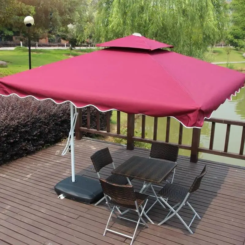 Outdoor UV proof Sunshade Umbrella Folding Beach Umbrella Waterproof Booth Umbrella Sun Shelter advertising tent 2.5metre Square