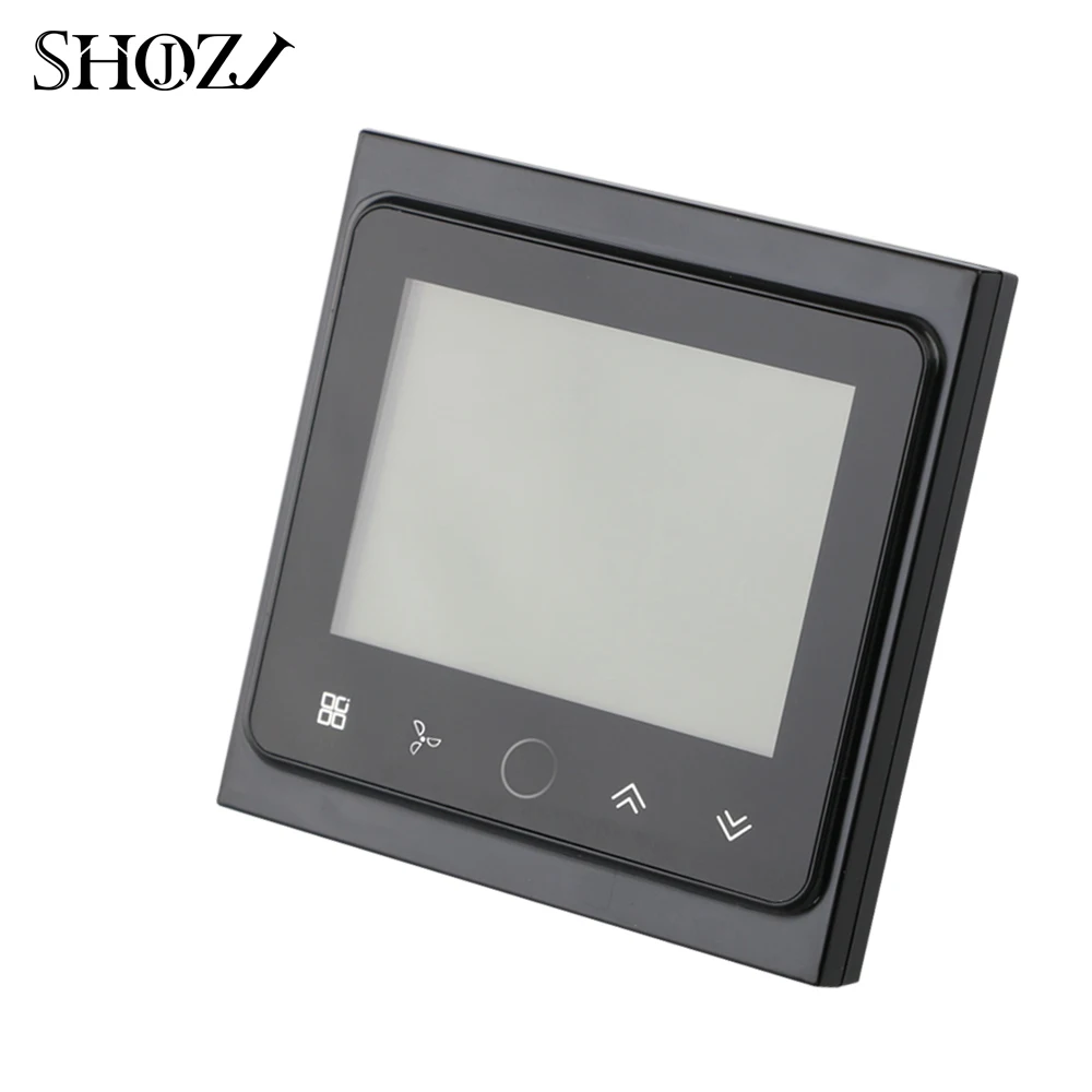 TUYA 2/4 Pipe WiFi Air Conditioner Thermostat Temperature Fan Coil Unit Controller 3 Speed Work with Alexa Google Home