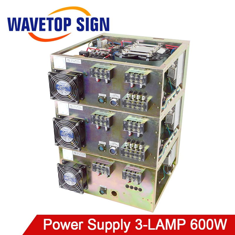 Laser Welding Machine Dedicated Power Supply Touch Screen Control Light Stability 3 Layer Box 3 Bulbs 3 YAG Lamp 3-LAMP 600W