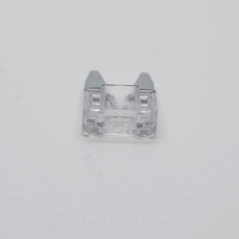 100pcs New Brand Small Type 25a Car Auto Fuse Blade