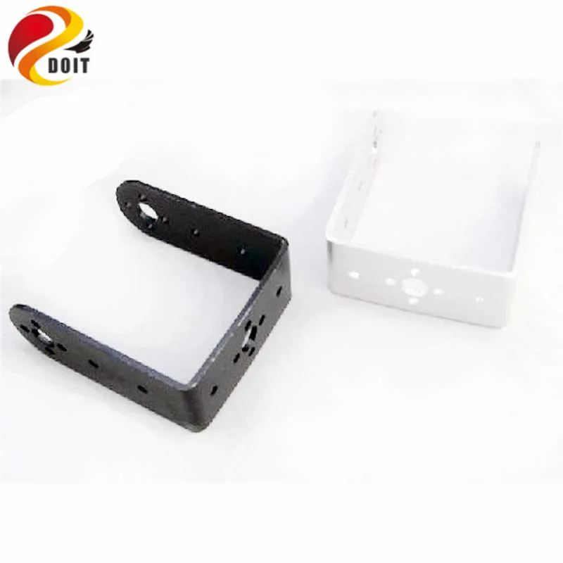 DOIT طويل U توجيه والعتاد دعامة Yuntai قوس روبوت الذراع مناور الإطار لتقوم بها بنفسك RC الإلكترونية لعبة ملحق خزان سيارة