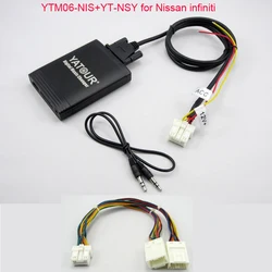 Yatour USB MP3 AUX SD Player For Nissan Infiniti FX35 Stereo Radio With Navigation Function Include YT-NSY Y Adapter Cable