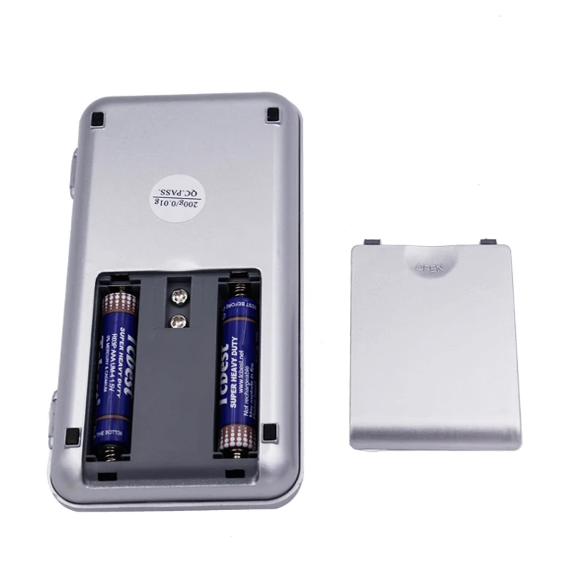 200g 0,01g Mini digitale Schmuck waage elektrische Tasche Diamant Gewichts waage LCD-Display Gramm Gewicht mit Hintergrund beleuchtung Balance