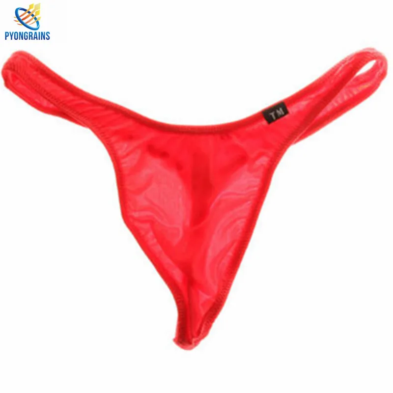 Brand Men Underwear Nylon Men\'s Sexy G-Strings Thongs Gay Underwear Shorts Wholesale And Mens Jockstrap Sexy Men Underwear