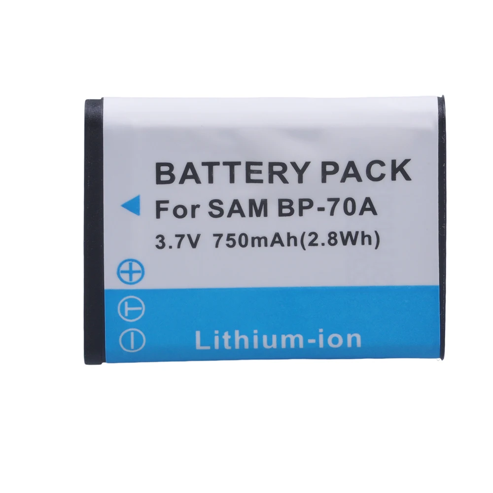 Batmax BP-70A BP70A Battery+ Digital Charger for Samsung ST95 ST100 ST6500 SL50 SL600 TL205 WB30F WB35F DV150F ES65 ES67 MV800