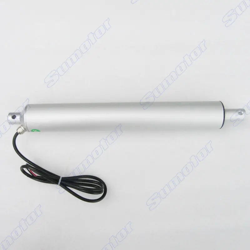 IX200 Stroke 200mm 8 inch OD 45mm DC 24V 15mm/s 90Kg Electric Linear Actuator Thin Tubular Motor Pusher for windows door medical