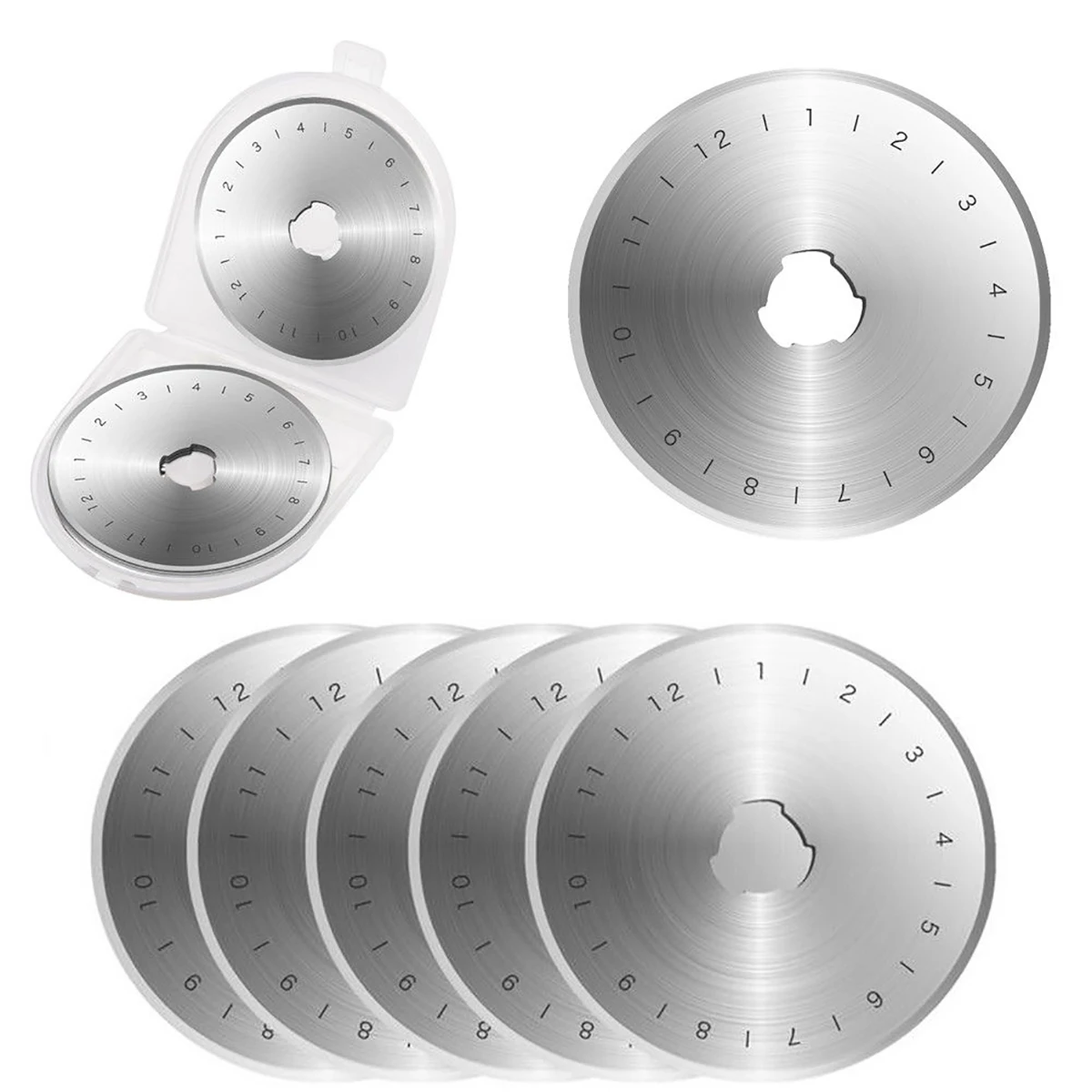 10Pcs 45Mm Rotary C… - image