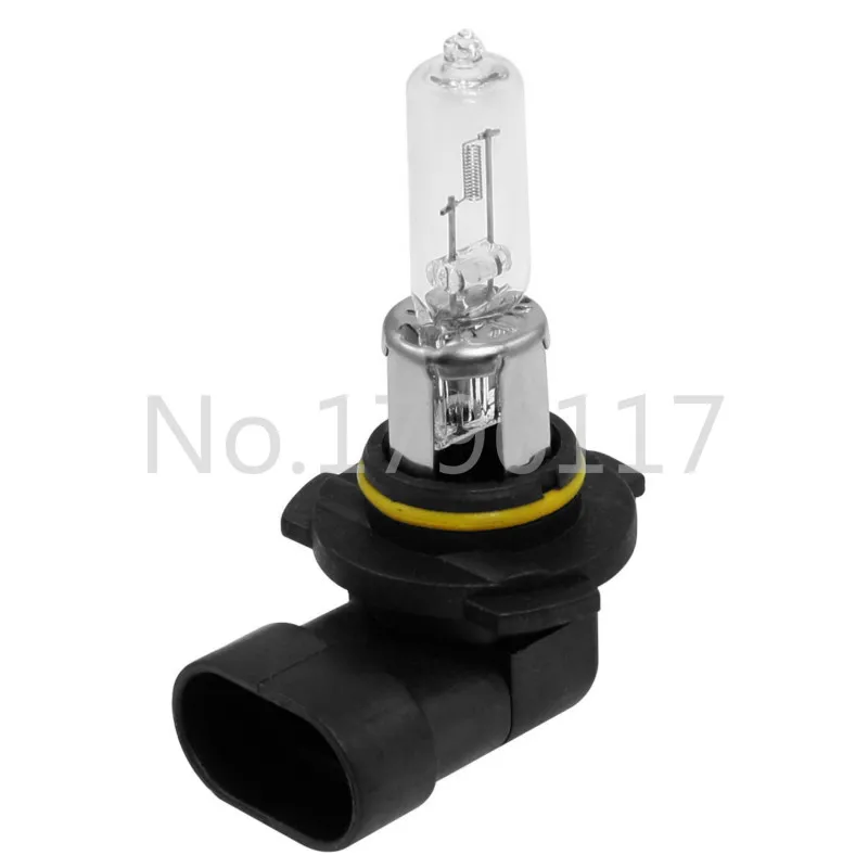 Lâmpada para farol de carro, dc 12v hb3 9005 100w 4300k, amarela, luz de neblina, para automóvel, fonte de luz dianteira