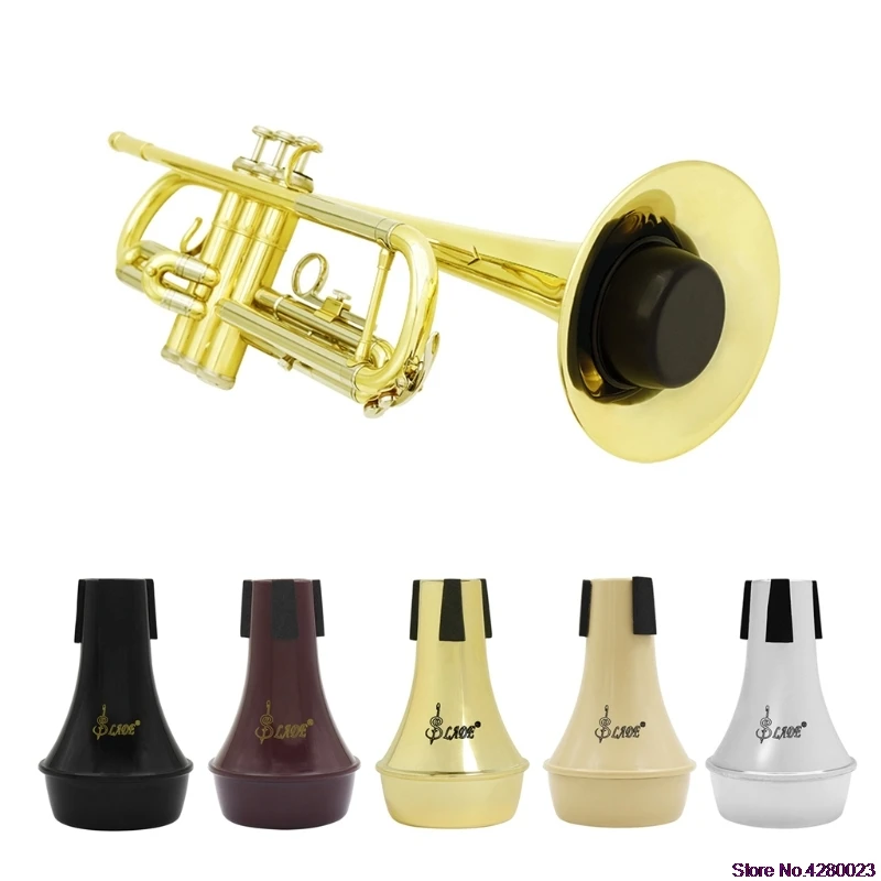 2023 New One Piece Alto Tenor Trombone Trumpet Straight Mute Silencer Sourdine Brass Parts