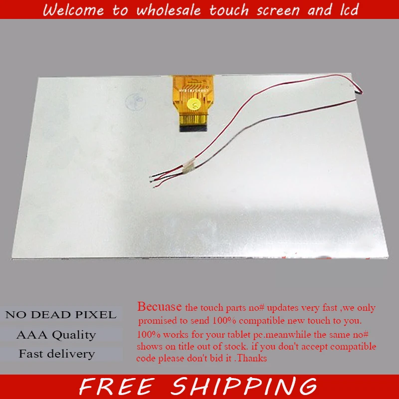 

New LCD DISPLAY SCREEN For 10.1" inch DNS AirTab E103 Tablet Replacement