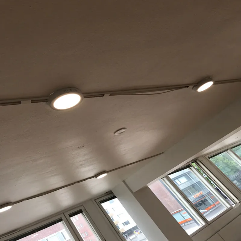 Round LED Surface Ceiling Light 9W 15W 25W Panel Spot Down Light Lamp 3000K 4000K 6000K No Cut Ceiling Lamp AC85-265V + Driver