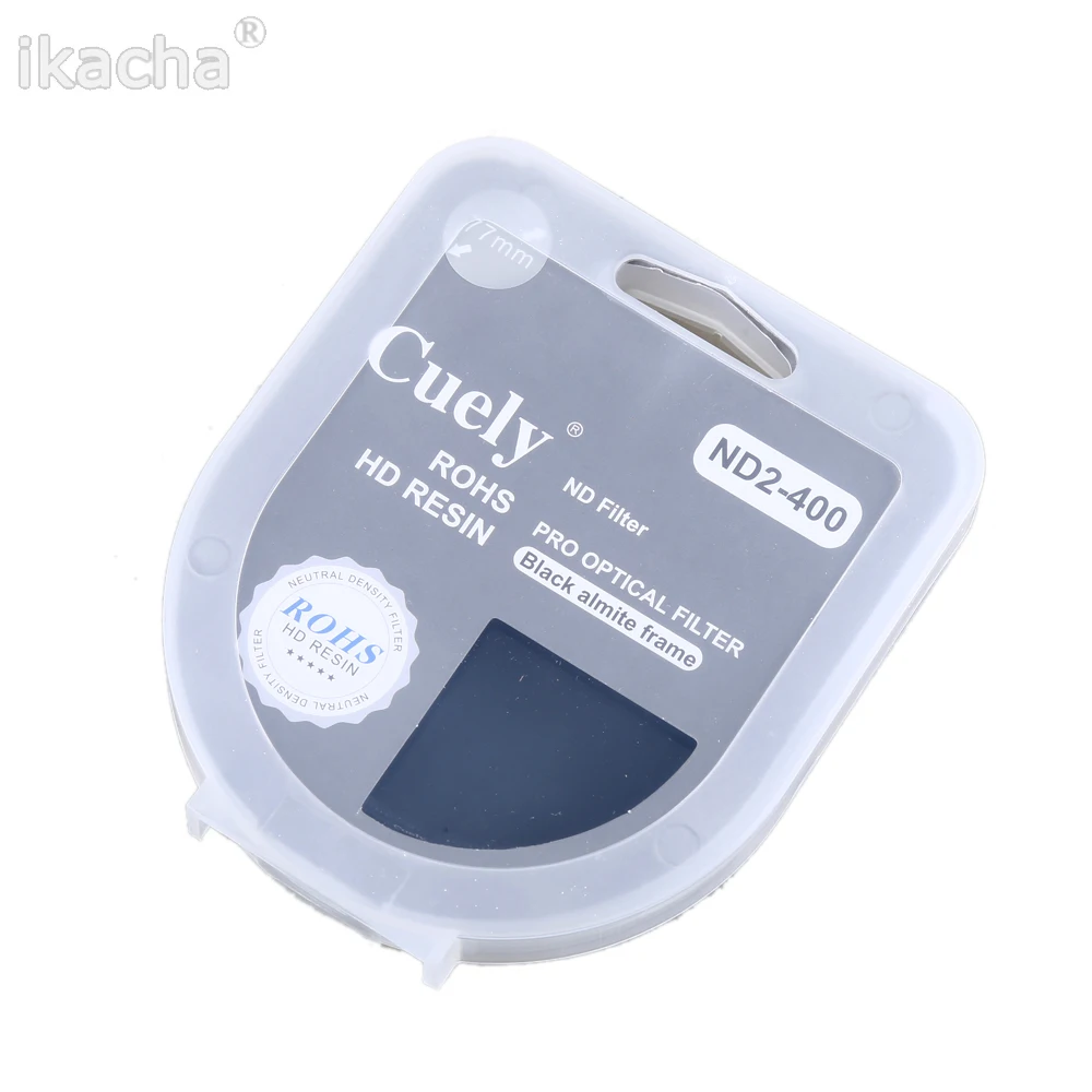 Filtro de ND2-400 de densidad neutra ajustable para lente de cámara Canon, Nikon, Sony, 49, 52, 55, 58, 62, 67, 72, 77, 82mm, nuevo