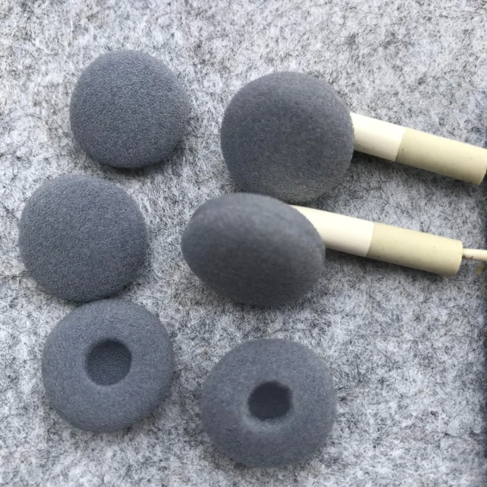 Ear Pads For Headphones Foam 18mm Sponge Bluetooth Earphones Replacement Earphone Earpads Covers MP3 MP4 Moblie Phone