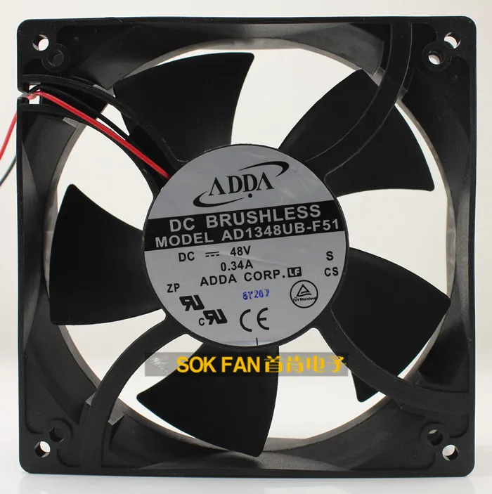 

NEW ADDA 12738 DC48V 0.34A AD1348UB-F51 frequency cooling fan