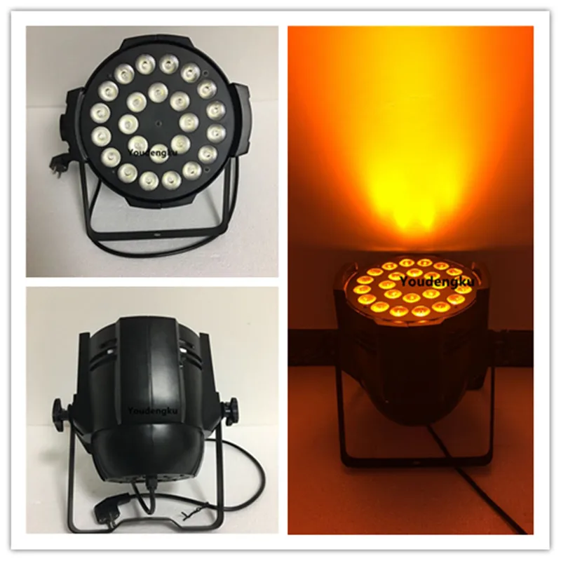 

2 pieces stage party led par 64 dmx 24x15w 5in1 led par can 15w led par light rgbaw