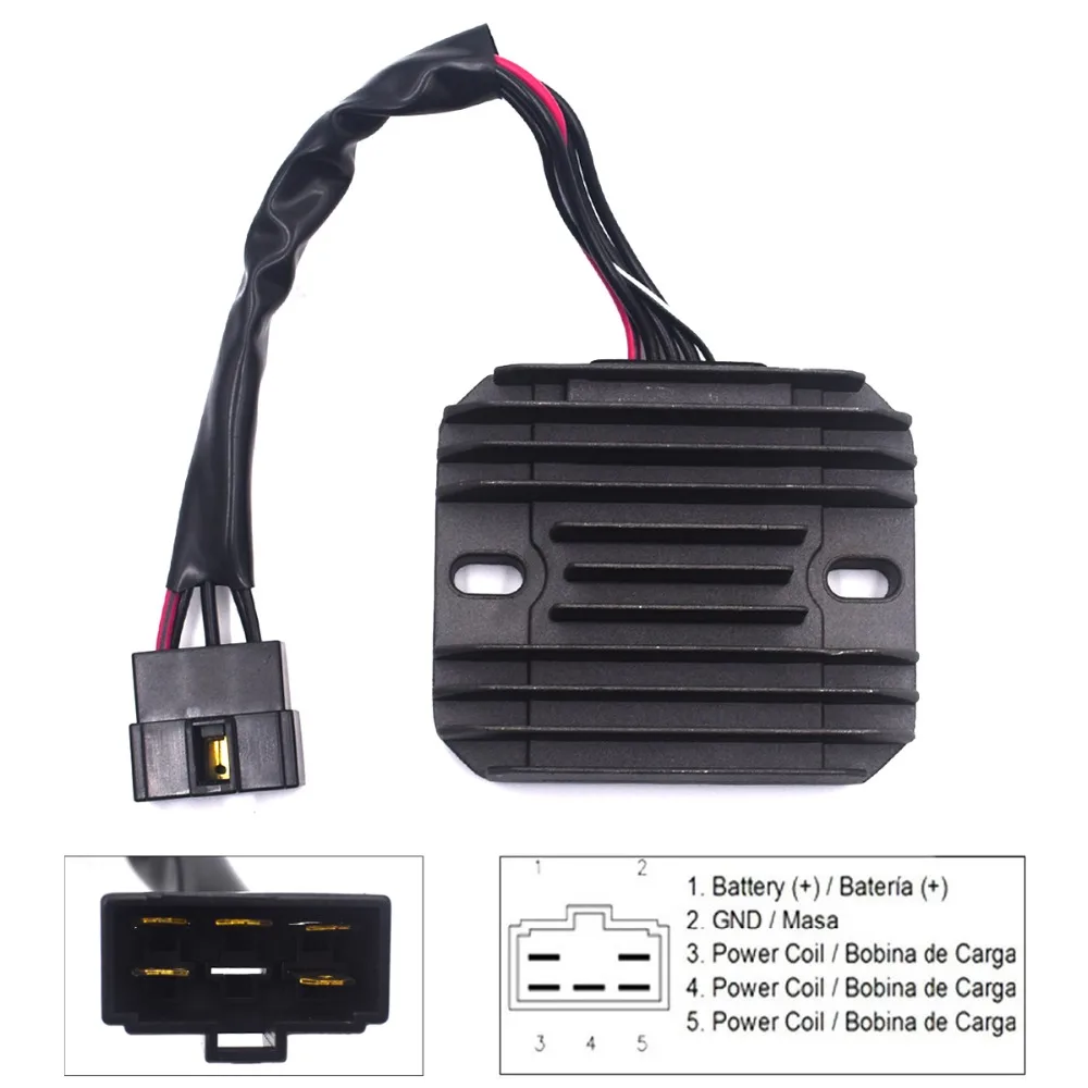 

Motorcycle Voltage Regulator Rectifier 12V For Suzuki SV650 SV650S 1999 2000 2001 2002 SV 650 S GSXR600 1997 to 2005 GSXR 600