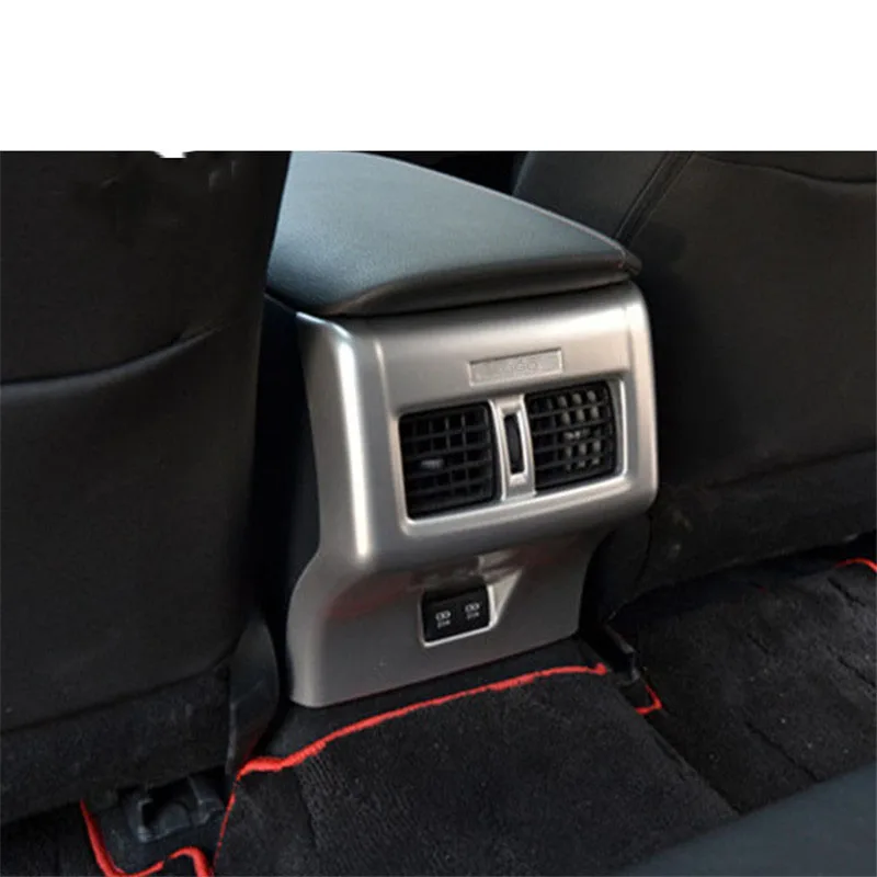 

ABS Eletroplating Car Back Rear Air Condition Outlet Vent Frame Cover Auto Accessories For Toyota 2018