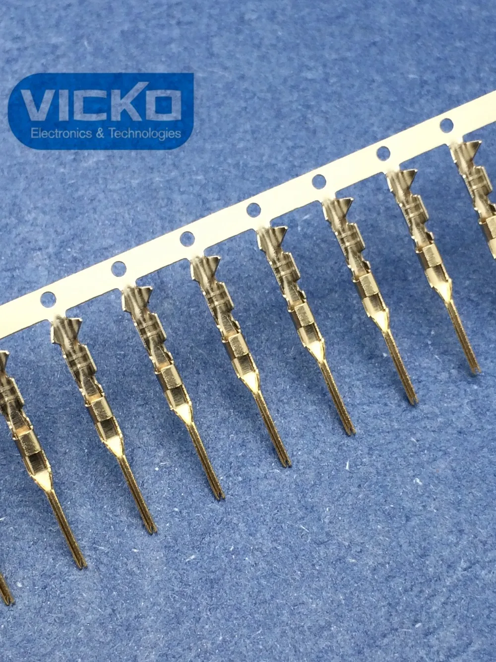 [VK] 500pcs Male Pin Dupont Connector Gold Plated 2.54mm