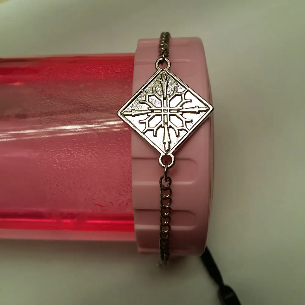 Cafiona Cheap Vampire Knight Kurosukuran Yuki Cosplay Accessory Bracelet Sliver Color Free Shipping