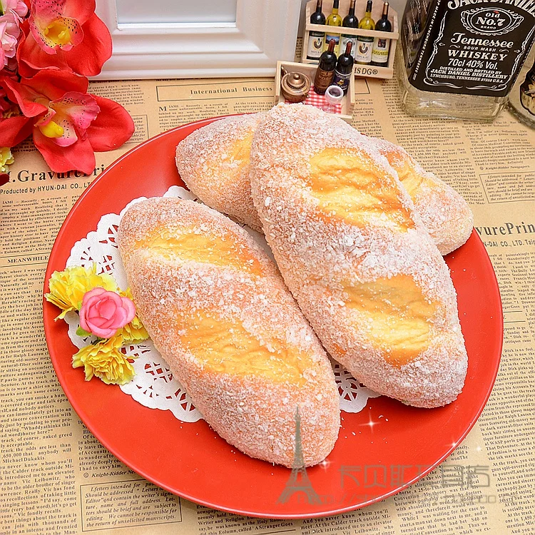 

1pc Artificial Fake Bread Donuts Doughnuts Simulation Model Ornaments Cake Bakery Room Home Decoration Craft Toys