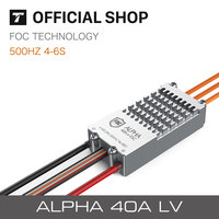 T-motor ALPHA 40A Low Voltage FOC ESC Electronic Speed Controller for Brushless Motor Multicopter RC Drone MN501S MN601S