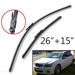 Misima Windshield Wiper Blades For Chevrolet Caprice 2011-2016 Windscreen Front Window For Holden Caprice WM 2006-2013 26''15''