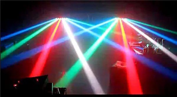 High brightness LED eight-beam fan beam bar light  beam laser lights RGBW scanner dj club disco light