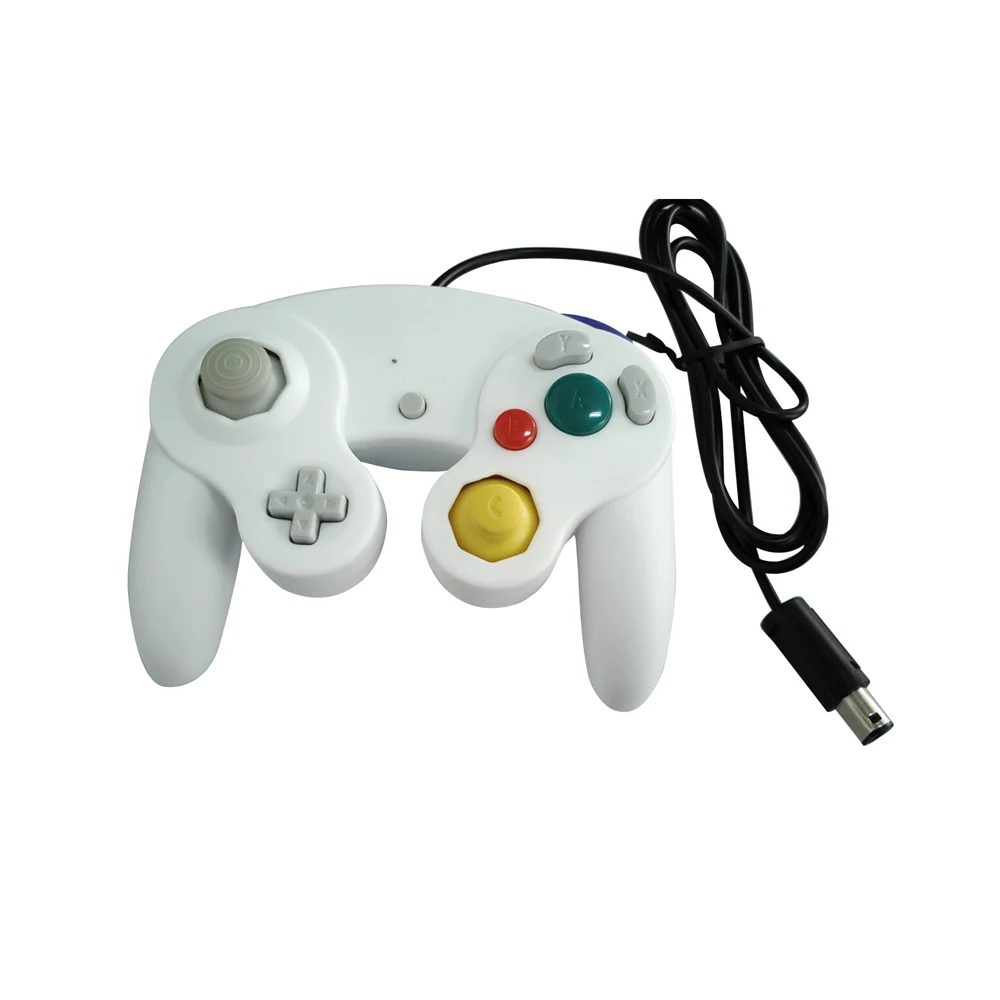 Wired Game Controller Gamepad  for NGC Joystick With One Button  for Game-Cube for W-i-i