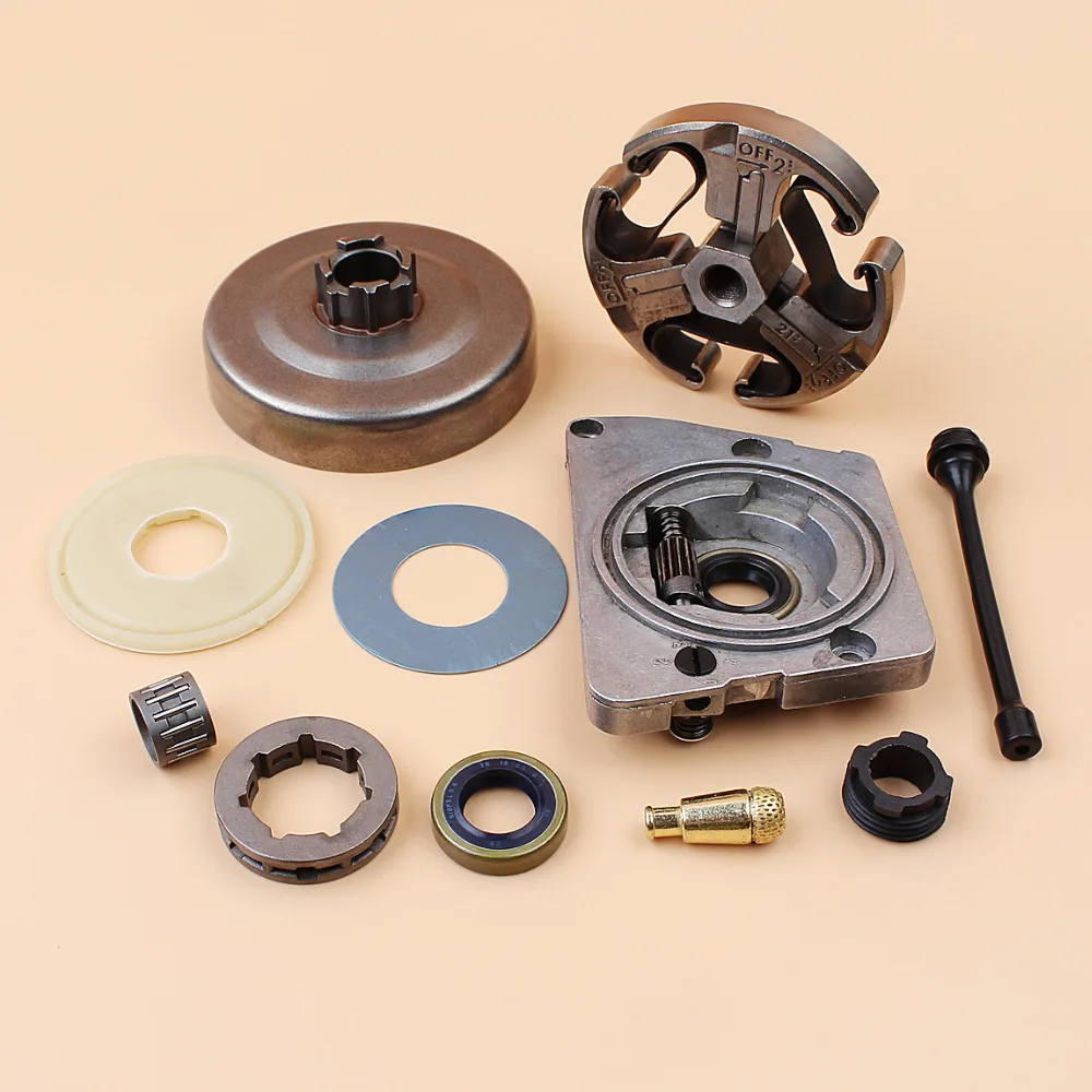 مخلب طبل ضرس حافة مضخة زيت غطاء غبار Kit For HUSQVARNA 268 272 XP 61 66 266 بالمنشار 501 51 25 01