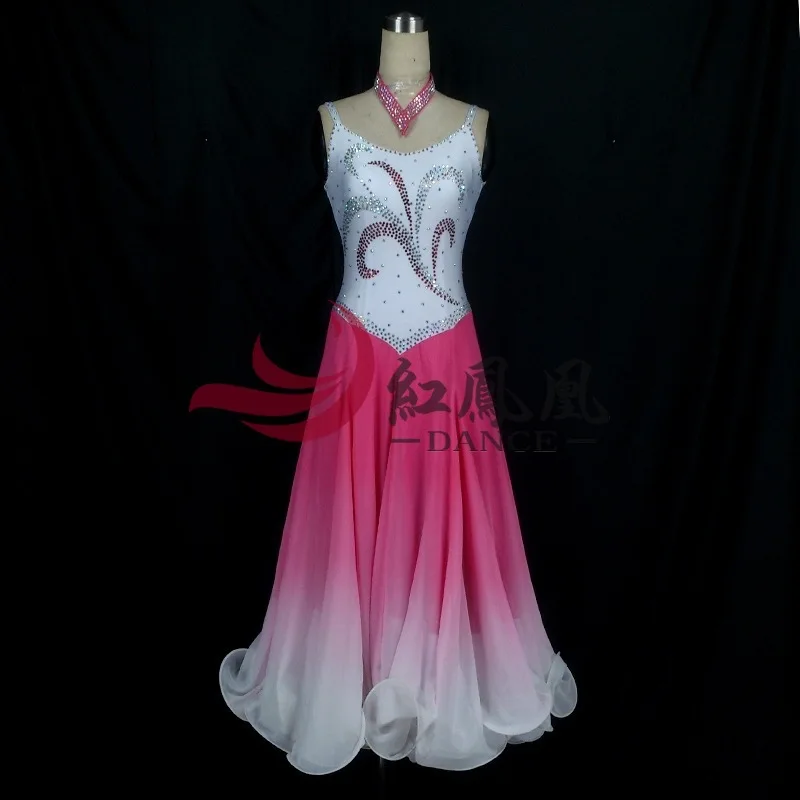 

High-end International Standard Ballroom Smooth Dance Competition Dress, /Ballroom Standard Tango Waltz Dance Dress