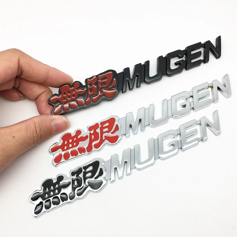 ANTINIYA Car-Styling 3D Metal Sticker for Honda Mugen Emblem Badge for Odyssey ACCORD CITY Crosstour SPIRIOR