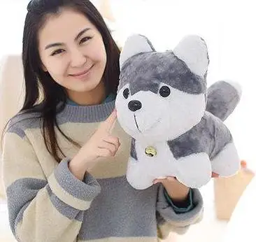 

high quality goods soft plush toy cute dog 25cm toy dog christmas gift ,d1023