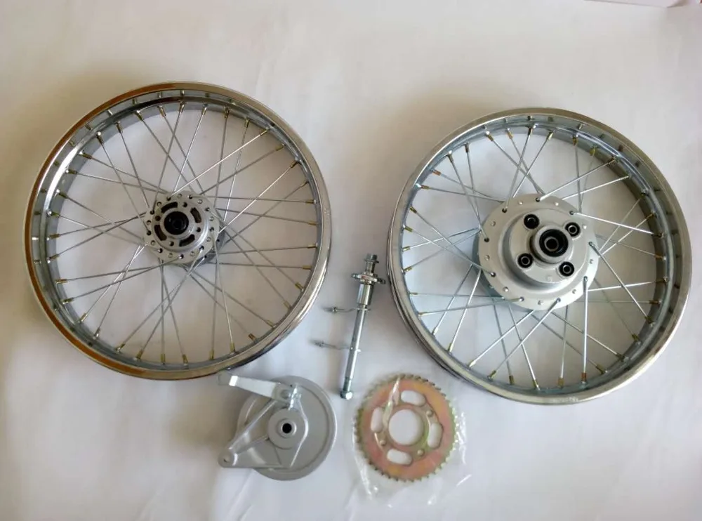 GN125H前後ホイール SUZUKI スズキ GN125用 前後スポークホイール セット 商品詳細│バイク