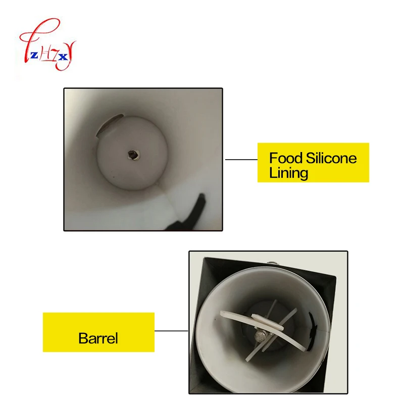 Machine à éplucher l'ail, en acier inoxydable, pour une petite capacité/pratique, TJ-02 V, 220 W, 1 pièce, 150