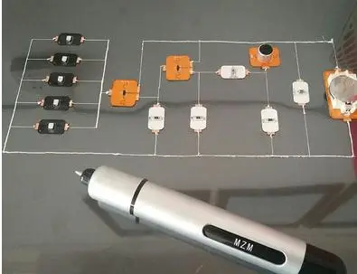 ZXYT3DB-FI жидкий металлический 3D перо металлическое материал проводящие чернила ручка Схема Дизайн DIY