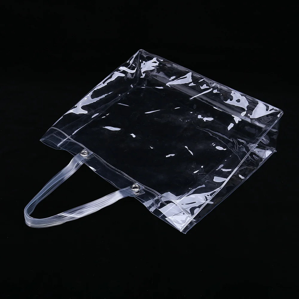 Clear PVC Promotional Bag Available for Custom