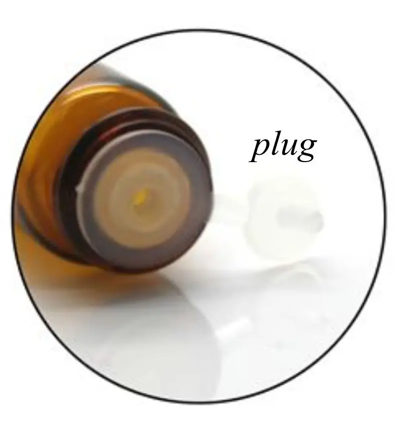 100 Stuks 1 Ml 2 Ml 3 Ml 5 Ml Drammen Amber Glazen Fles Met Plastic Deksel Insert Essentiële olie Glazen Flesjes Parfum Monster Test Fles