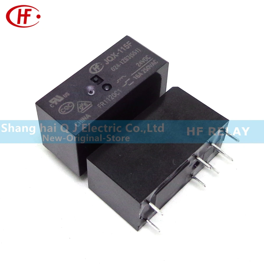 5PCS HF RELAY HF/JQX-115F 005-1ZS3 012-1ZS3 024-1ZS3 (551) 16A 8PIN 1CO 100%-new-original