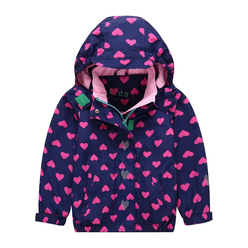 

New 2021 spring autumn girls jackets baby girls warm windproof waterproof jackets children kids polar fleece jackets outwear