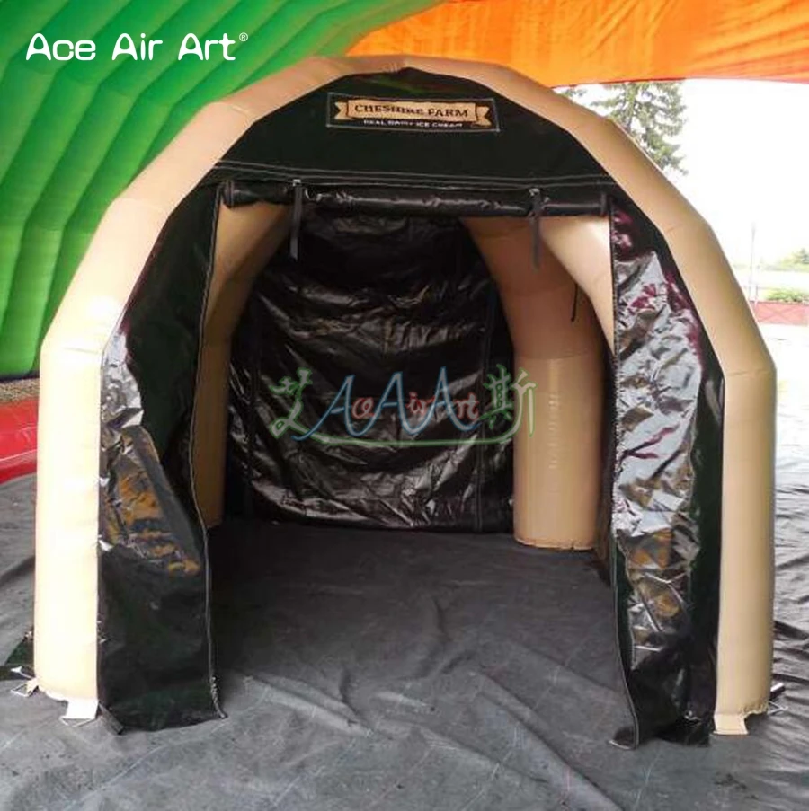 

The Mini Inflatable Spider Tent Portable Spider Dome Tent Station Shelter Toy Pavilion with Full Cover for Display