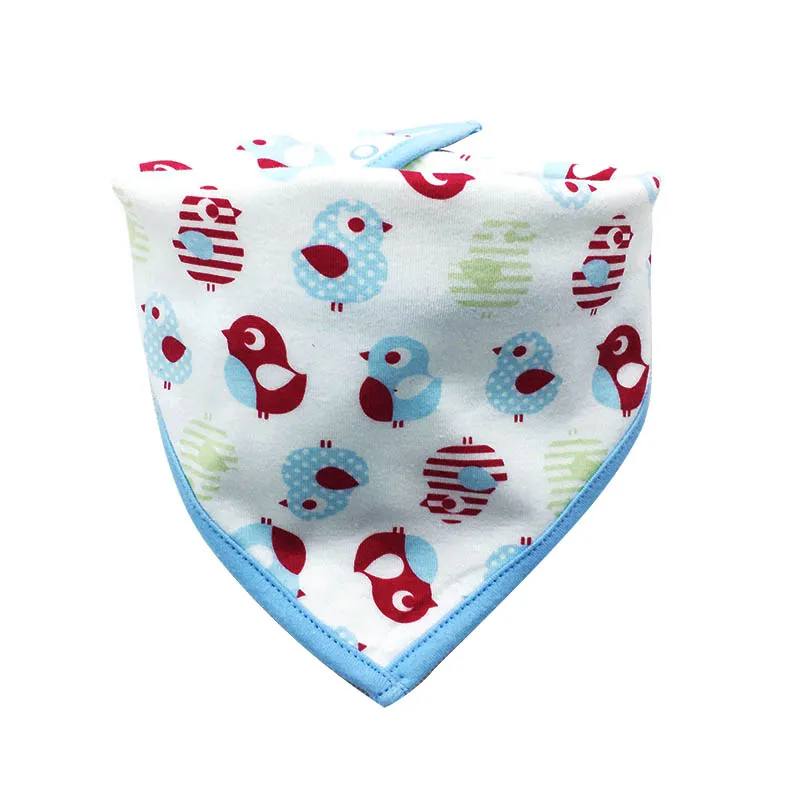 100%Cotton Baby Bib Infant Saliva Towels Baby Waterproof Bibs Newborn Wear Cartoon Accessories