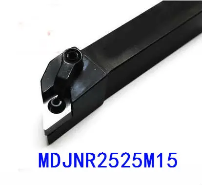 MDJNR2525M15, 25*25*150mm Logam Lathe Cutting Tools, CNC Alat Balik, Bubut Mesin Alat, Alat Balik eksternal Jenis MDJNR/L