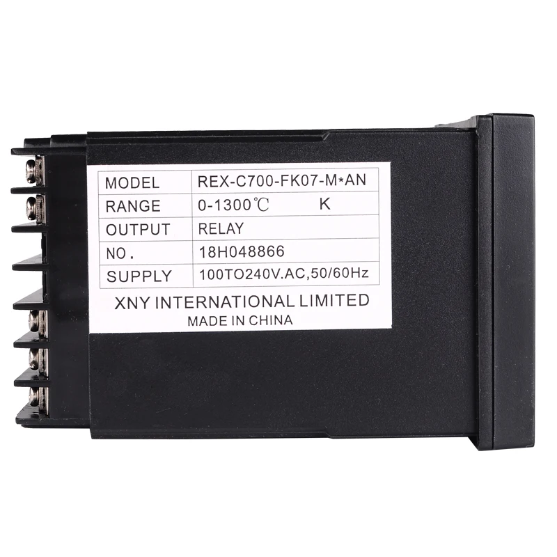 NEW 1PCS AC 220V Oven Temperature Controller RKC REX-C700 Thermocouple/PT100 Input Relay Output 72*72mm